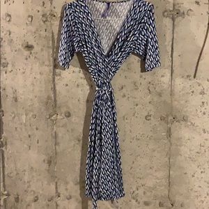 Seraphine maternity wrap dress